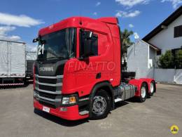 SCANIA - R-450 A6X2 - 2020/2021 - Vermelha - Sob Consulta
