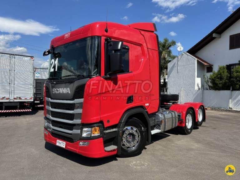 SCANIA - R-450 A6X2 - 2020/2021 - Vermelha - Sob Consulta