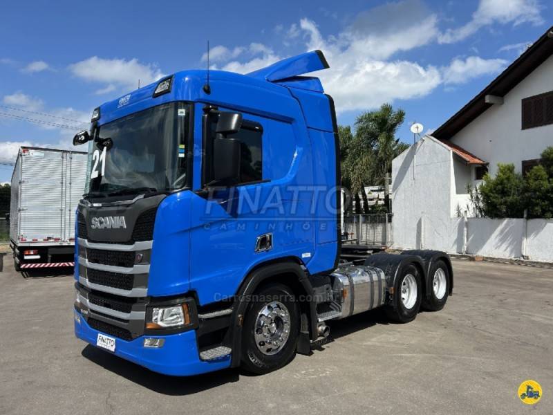 SCANIA - R-450 A6X2 - 2021/2021 - Azul - Sob Consulta