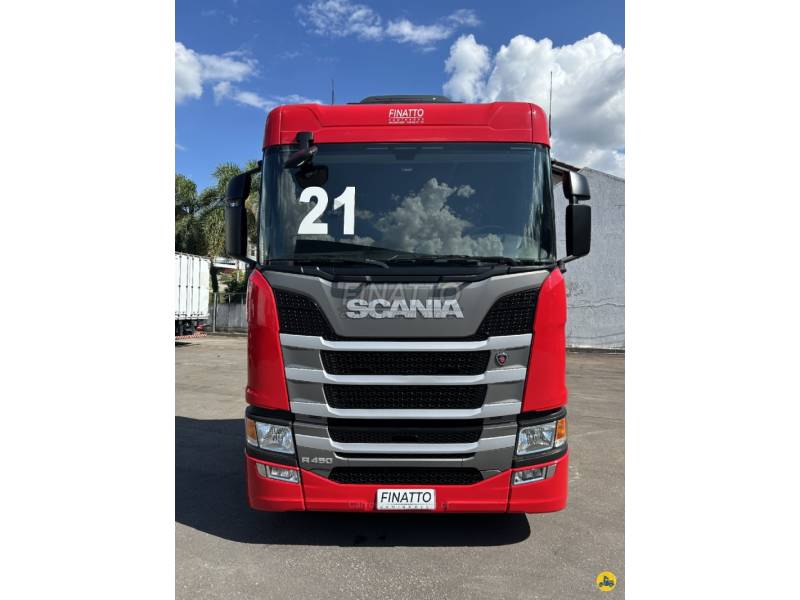 SCANIA - R-450 A6X2 - 2020/2021 - Vermelha - Sob Consulta
