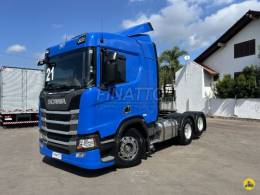 SCANIA - R-450 A6X2 - 2021/2021 - Azul - Sob Consulta