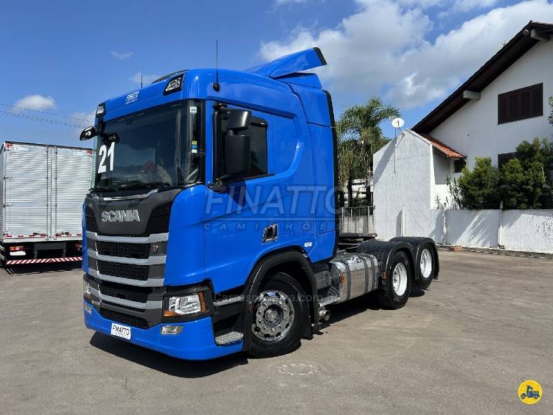 SCANIA - R-450 A6X2 - 2021/2021 - Azul - Sob Consulta