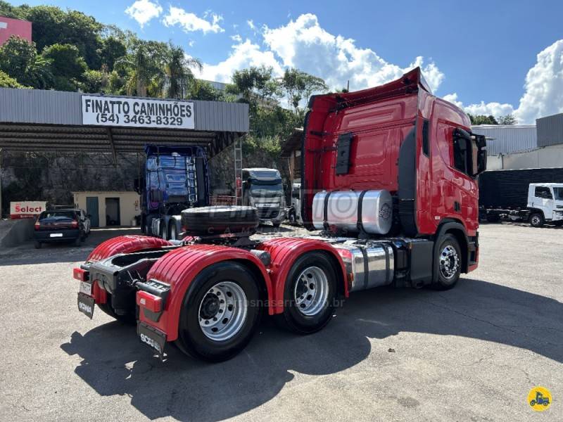 SCANIA - R-450 A6X2 - 2020/2021 - Vermelha - Sob Consulta